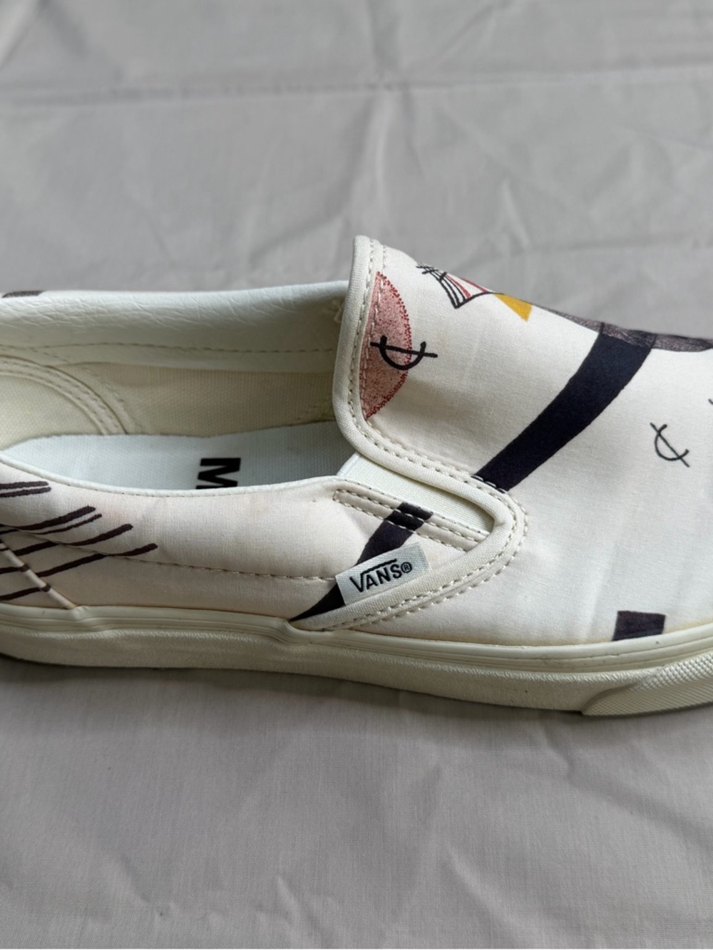 Vans X Moma Kandinsky Classic Slip On US 9.5 - Picture 4 of 11